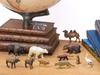 Колората Зоологический регион 3 Фигура 3D Энциклопедия (Животные Старого Северного и Нового Северного Регионов / 12 Видов / с брошюрой-объяснением) Реалистичный инжир