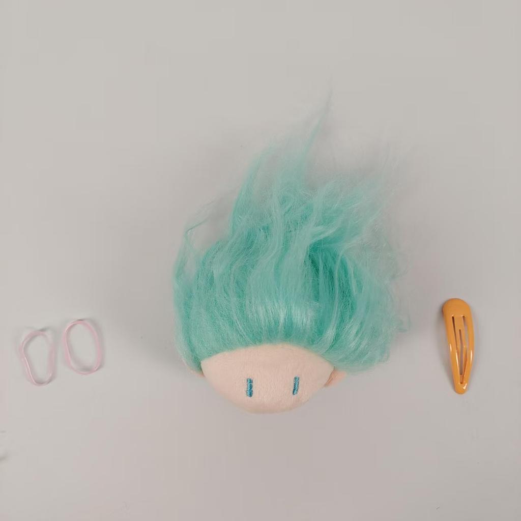 Cute Ball Head Fried Hair Doll Cotton Doll Pendant Doll Plush Keychain Bag Small Gift Female