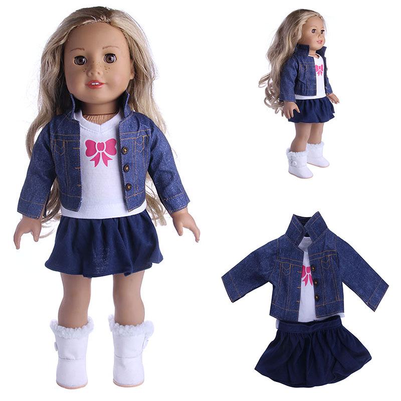 Набор из трех предметов одежды (куртка и аксессуары) для кук American Girl 18 дюймов