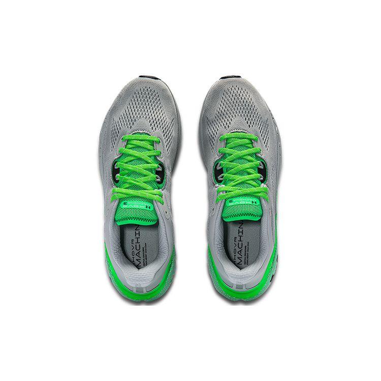Under Armour Machina 3 Comfort Fabric Low-Top Casual Running Shoes Men Sneaker Gray Green 3025650-108