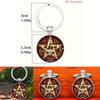 Five Pointed Star Pendant Keychain With Elegant Chinese Style For Festive Occasions And Promotions