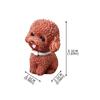 Cute Simulated Dog Figurine Resin Dog Ornament Car Accessories Dog Animal Model  Children Kids