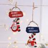 Christmas Celebration Decor Resin Hanging Tags For Festive Scene And Gift Display