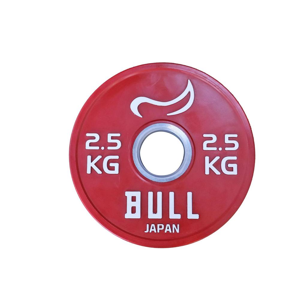 Диски Бамперные Bull по 2,5 кг (Набор 2)