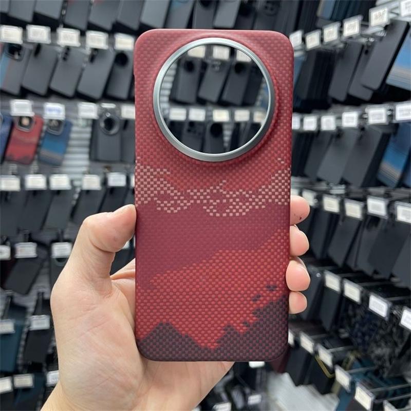 Чехол для Huawei Mate 80 Pro из арамидного углеродного волокна, магнитный чехол для MagSafe, тонкая углеродная крышка-оболочка