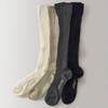 ШАБЛОН ФАСАД Носки до колена из шелка и хлопка_4 цвета