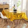 5PCS Shiny Foil Aluminum Film Tablecloth Colorful Table Cover Portable Picnic Blanket  Picnic