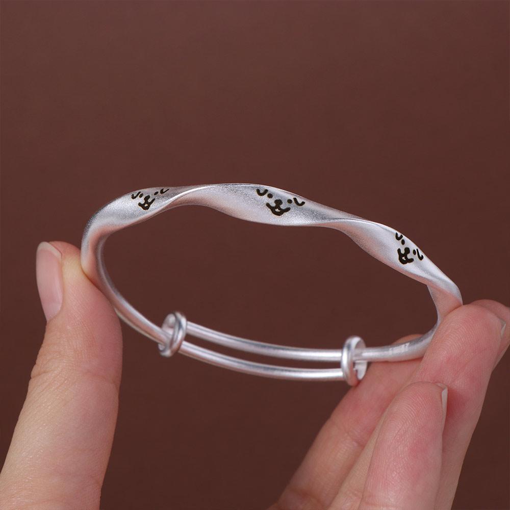 Классические медные браслеты Регулируемый милый браслет на руку Сладкий браслет с кошкой Вечеринка