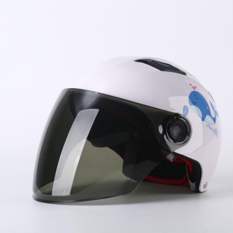 3C Certified Half Helmet Electric Scooter Motorcycle Riding - All Season Unisex Safety Headgear