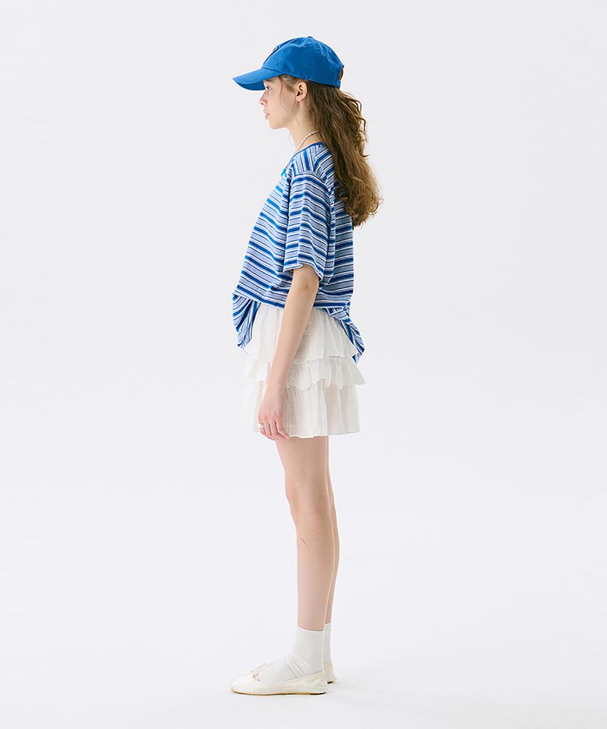 JUNEJUNE SPACE Vol13.Stripe T_Blue(Vol13.Stripe T_Blue)