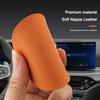 2pcs Car Leather Auto Water Cup Slot Non-Slip Mat Anti-slip Pads For Opel Astra GTC Insignia Antara Meriva Zafira Accessories NE9