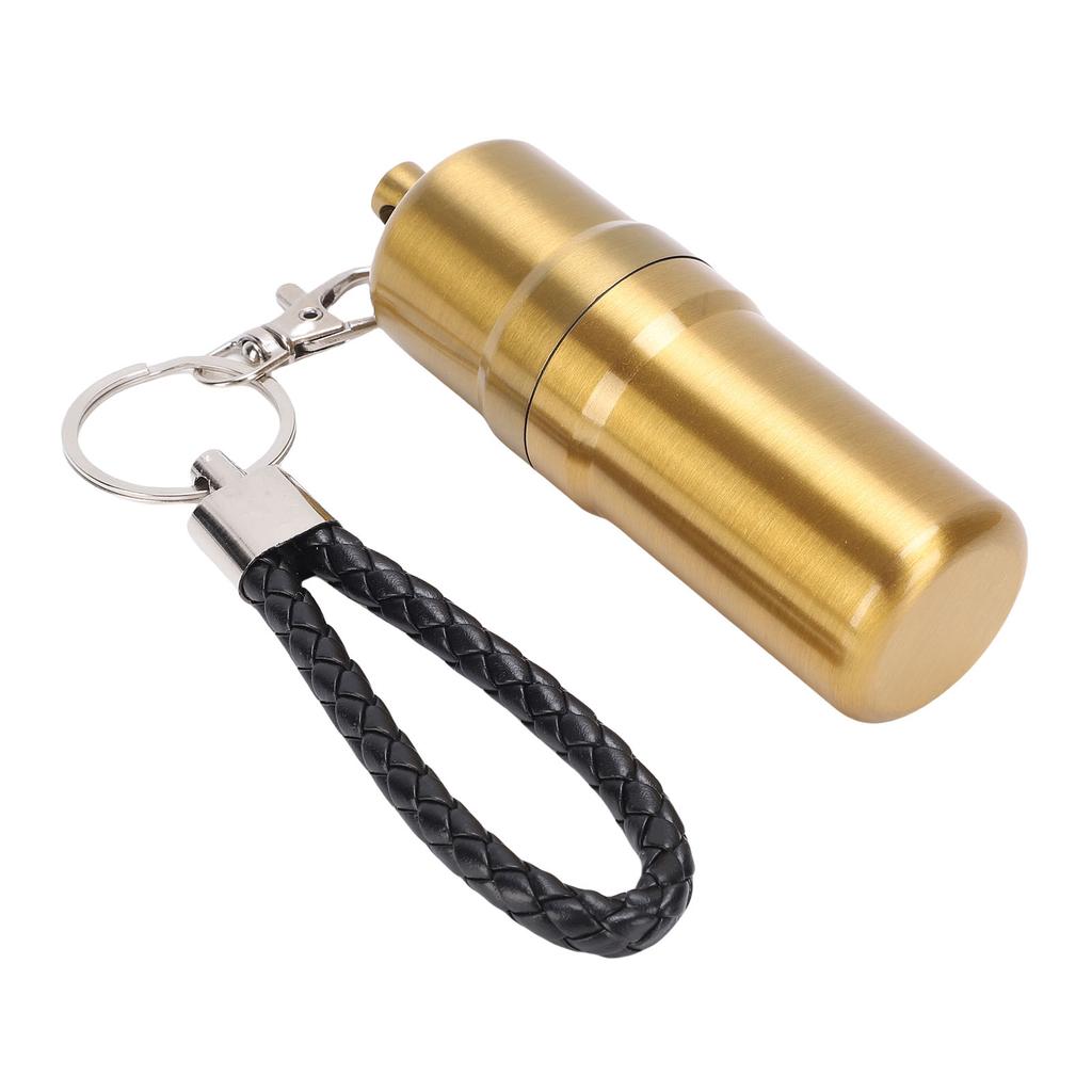 Портативная металлическая банка для хранения Контейнер из алюминиевого сплава герметичный Многоцелевая Водонепроницаемая Маленькая бутылка для Кемпинга Путешествий