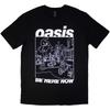 Футболка Oasis Be Here Now Линейный рисунок Высококлассная Роскошная Для мужчин и женщин Топ Y2k Лето 2026