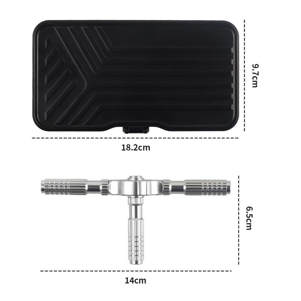 42-in-1 Multi-Functional Ratchet Screwdriver Set with High-Hardness S2 Steel Bits