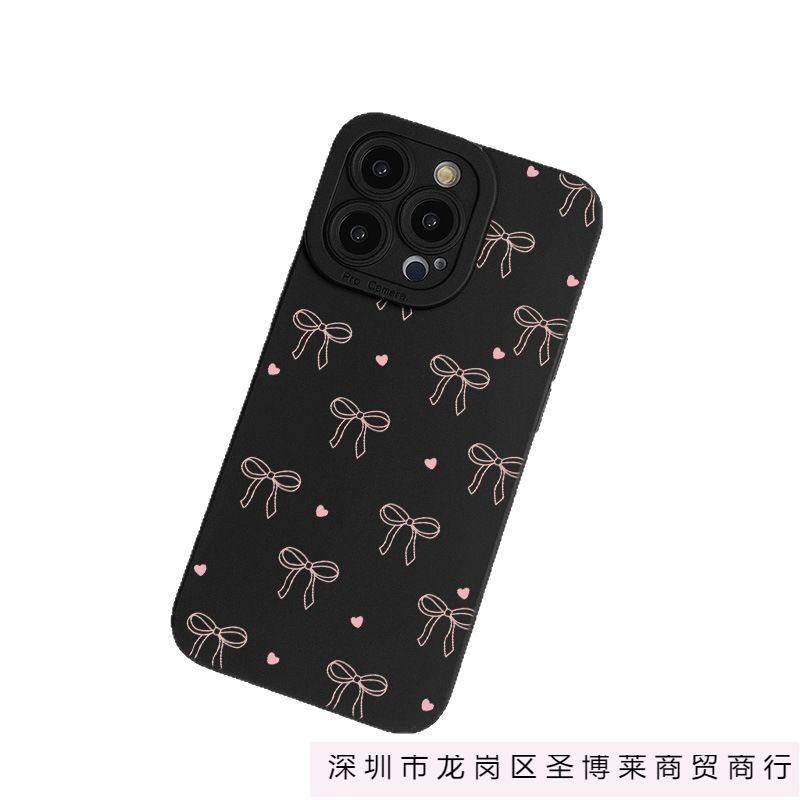 Бантик для чехла мобильного телефона Apple 15 iphone12promax case 14/13/11/XSMAX1678