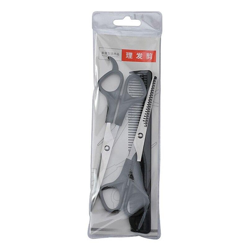 3Pcs/set Hairdressing Scissors Thinning Shears Hair Cutting Barber Scissors Flat Tooth Comb Set Salon Hair Styling Tools