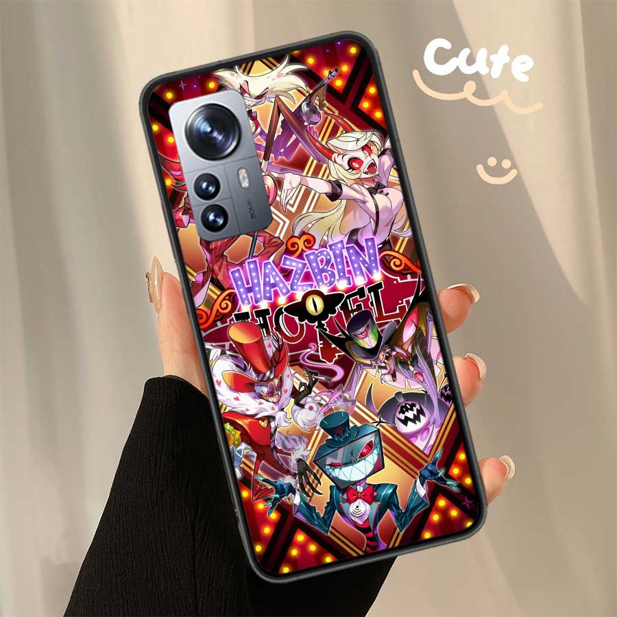 Чехол для телефона Аниме H-Hazbin-H-Hotel для Xiaomi 14 F7 Ultra Mi 15 Poco M6 M5S F6 F5 F3 X7 X6 X5 X3 11T 10T Pro 11 Lite Обложка Coque