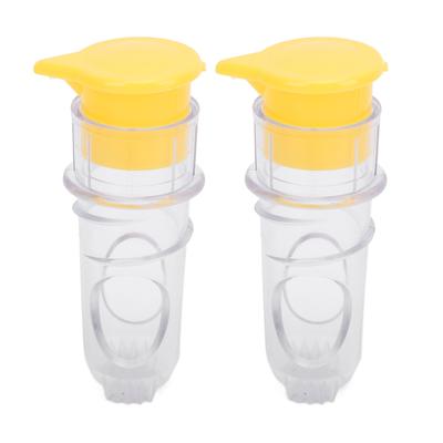 2шт портативная соковыжималка для лимона PP ABS портативная трудосберегающая ручная соковыжималка для лимонов для цитрусовых