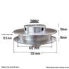 A-type Single Groove V-Belt Drive Pulley for Motor