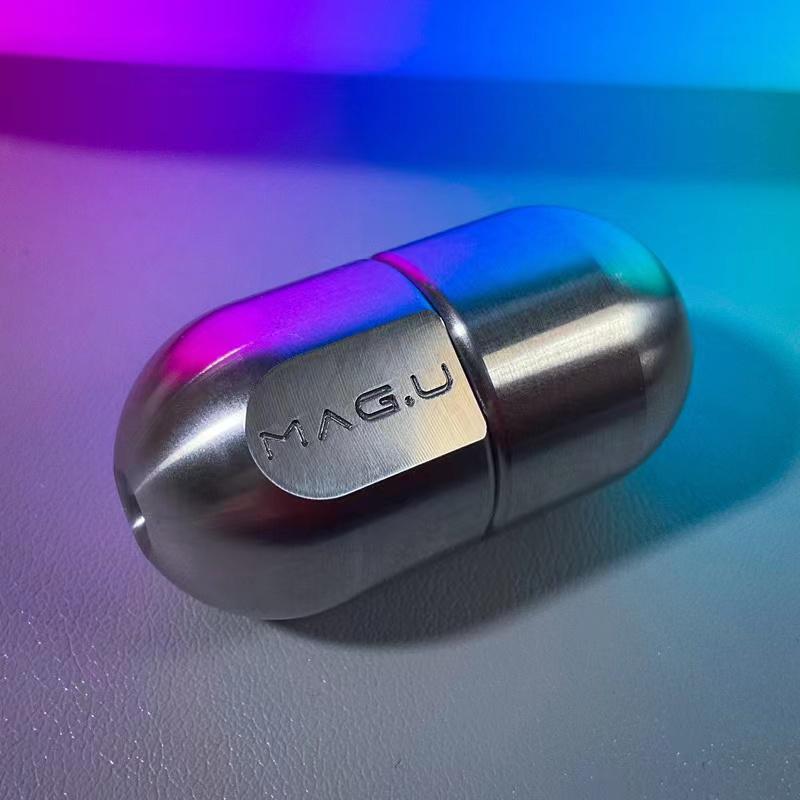 Магнитная левитация капсулы Fidget Spinner EDC взрослые металлические игрушки Fidget Autism ADHD Hand Spinner Тревожность Снятие стресса Игрушки