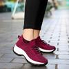 Large Size Fashion Fly-woven Casual Shoes Breathable and Wear-resistant One-pedal Thick-soled Lazy Socks Shoes Women