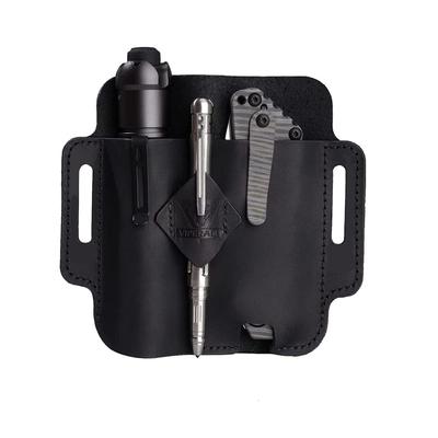 VIPERADE PJ19 EDC органайзер для ремня, ножны из кожи, чехол для фонарика Leatherman, чехол для Fenix, держатель для ручки для тактической ручки, ножны для мультитула,