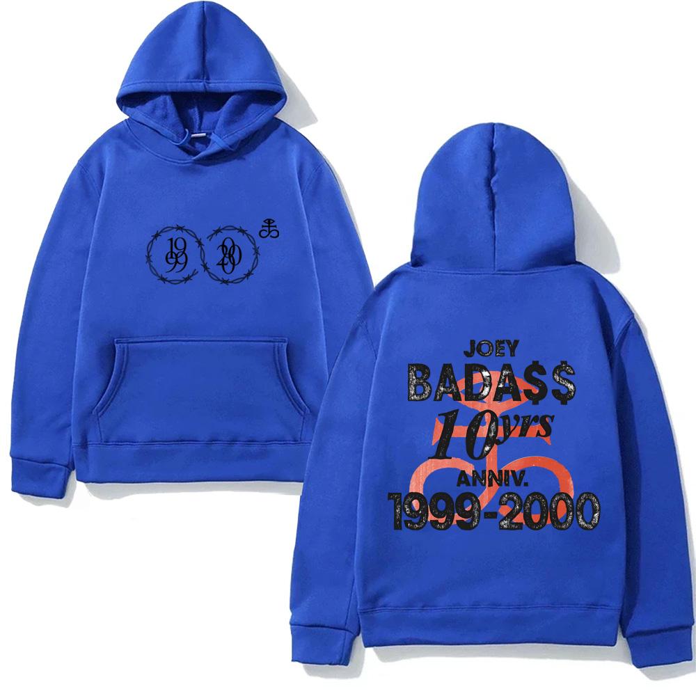 Худи Joey Badass Удобная толстовка с длинным рукавом Готическая одежда Гранж Унисекс Худи