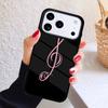 Чехол для телефона с нотой скрипичного ключа для iPhone 17 Air 16 15 14 13 12 11 Pro Max Plus