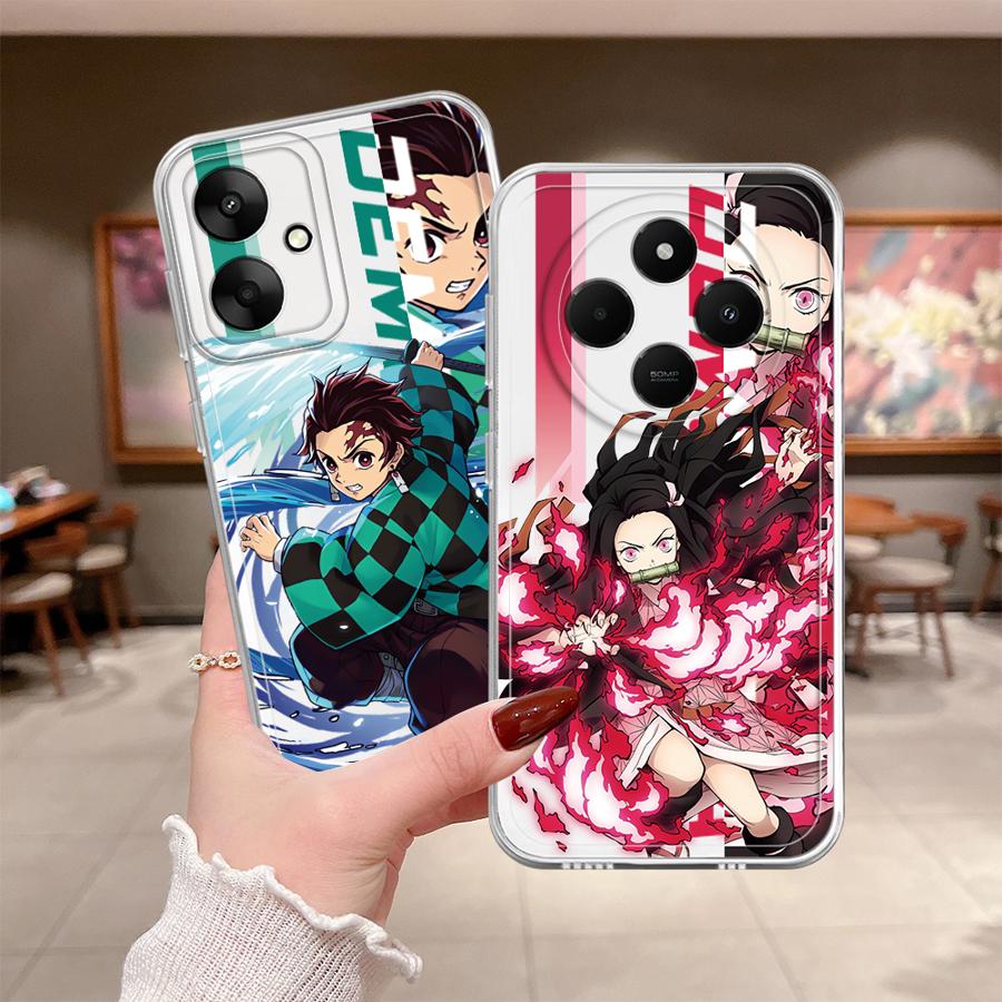 Мягкий чехол для телефона для Xiaomi Poco X3 NFC X3 Pro D-Demon Аниме S-Slayer