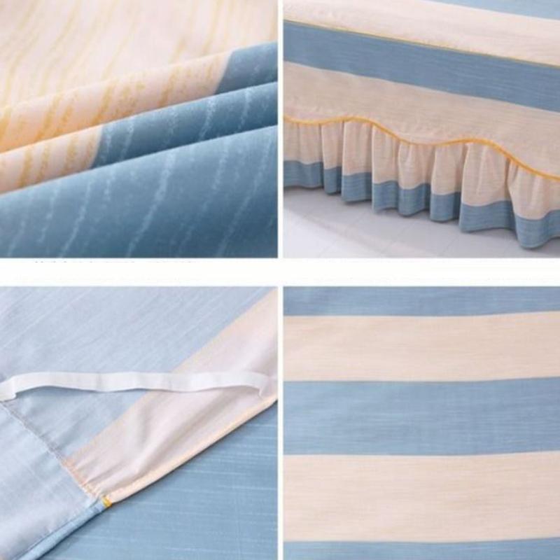 Модный наматрасник с принтом, нескользящий простынь, наматрасник для королевской кровати, дышащий пылезащитный чехол