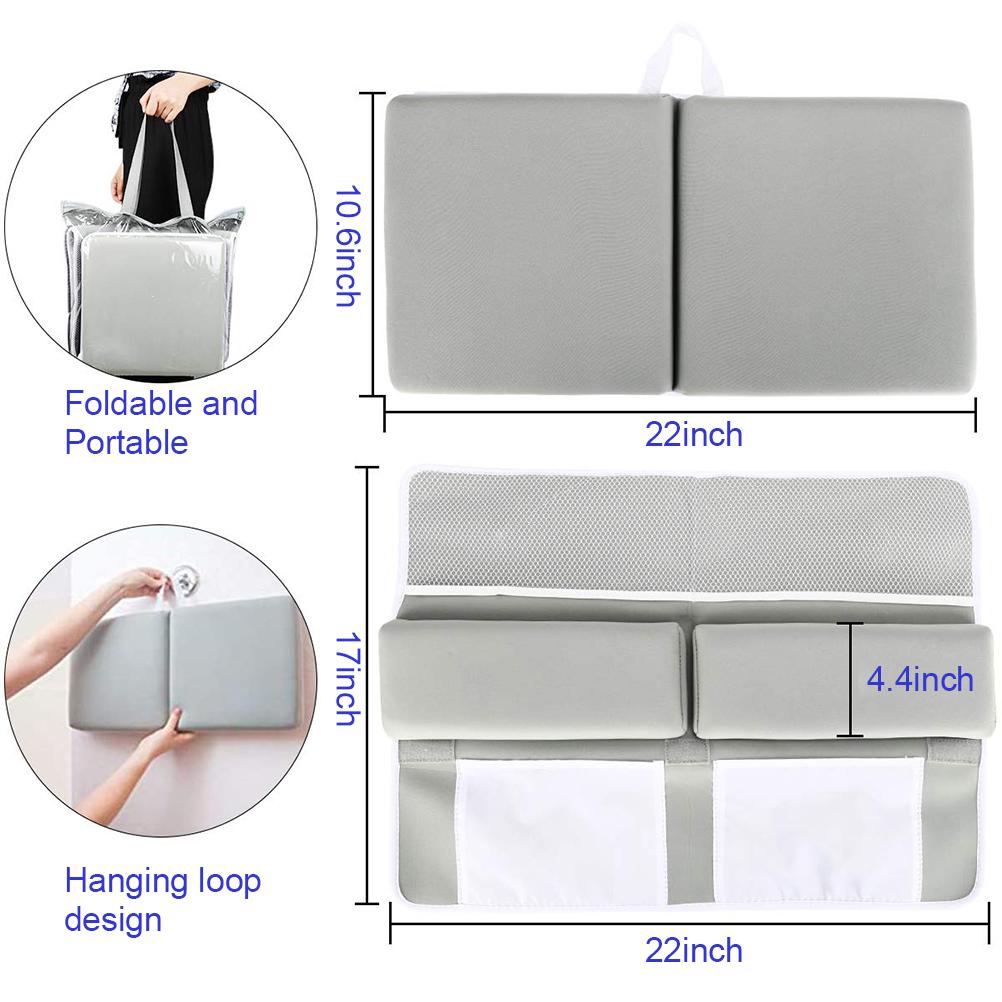 Детская ванночка для коленей с подлокотниками, быстросохнущая подушка для коленей, подлокотники для большой ванны с