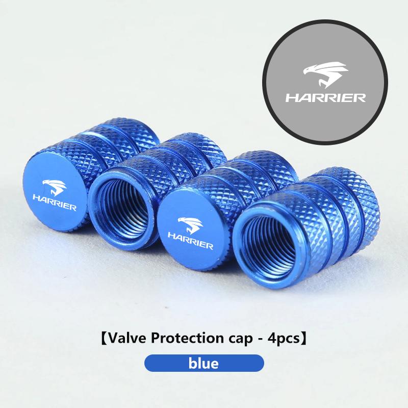 4pcs Car Wheel Tire Valve Rim Stem Cover Airdust Waterproof Cap For Toyota Harrier Camry Tacoma Venza C-HR Rav4 YARiS Corolla MA8