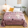 Falai Fleece Blanket Micro Plush Fleece Flannel Blanket Super Soft Warm Solid Throw Rug Sofa Bedding