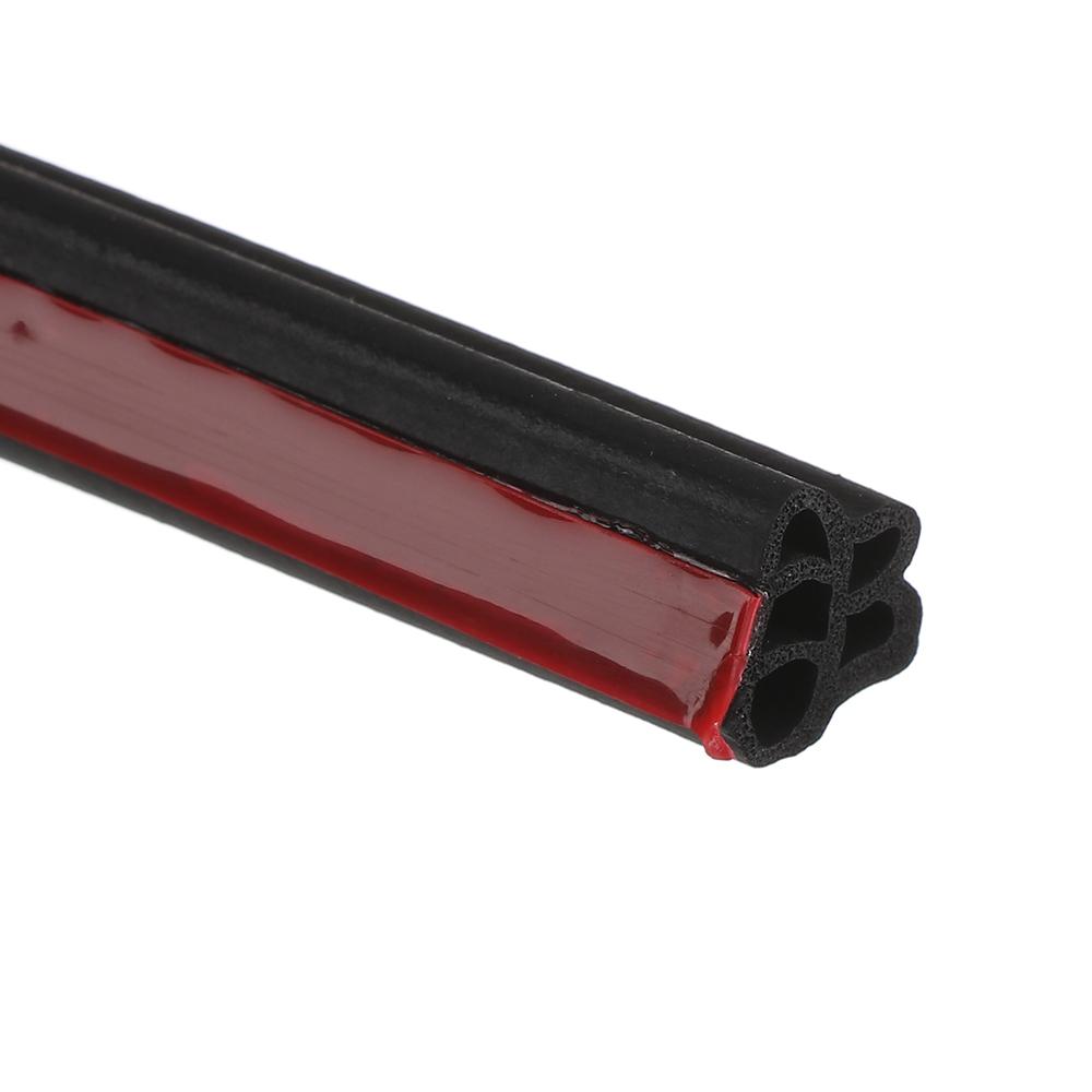 Double Layer Protector Windshield Weatherstrip Car Door Seal Strip Trunk Sealer Noise Insulation