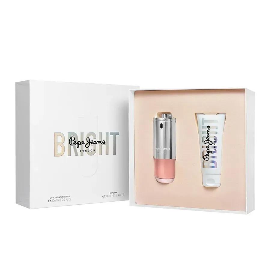 Парфюмированный набор Вода для женщин Bright 80 мл + Лосьон для тела 100 мл Pepe Jeans