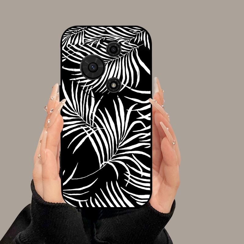 For TCL 605 T517D Case Cute Cartoon Painted Soft Silicone Cover for TCL 60 SE TCL605 60SE Luxury Shockproof Bumper Fundas Cases