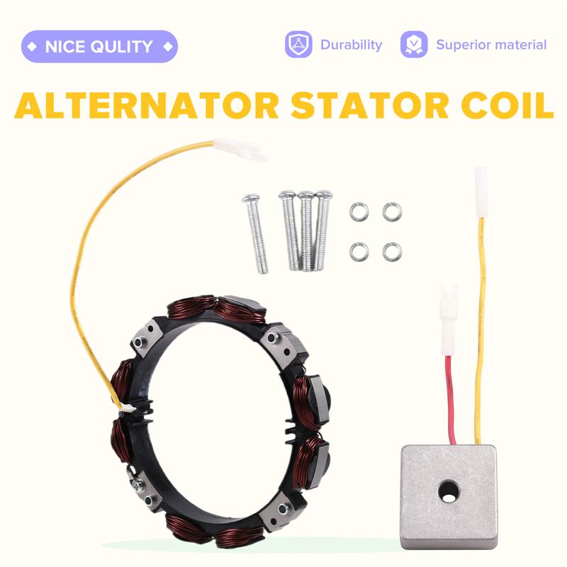 AASS-592829 691065 392595 691063 Alternator Stator Coil For Briggs & Stratton BS Tri Circuit 5/9 Amps