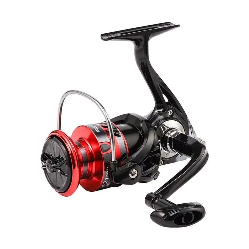 Катушка для спиннинга с металлической шпулей, 12 шарикоподшипников, катушка для ловли карпа, MQ2000-7000, металлическая леска, морская снасть