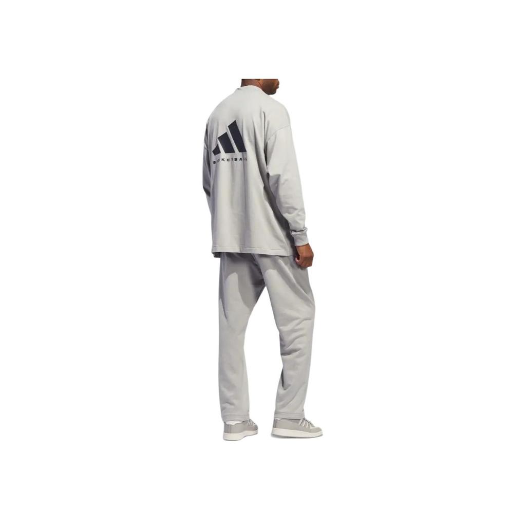 adidas Chapter 01. Вязаные джоггеры со средней посадкой и прямым кроем унисекс. Sesame IN7710