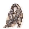 Thick Winter Warm Scarf New Women Plaid Design Pashmina Shawls Cashmere Shawl Lady Wrap Tassel Scarves Knitted