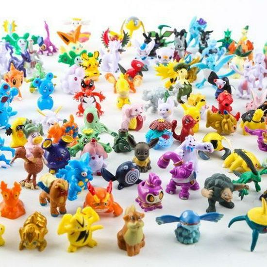 144 Pokémon Figures & Ornaments: Pikachu Dolls & Pocket Monster Toys Gifts