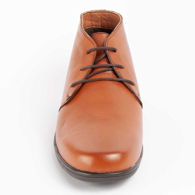 Bota De Piel Para Hombre.  Purapiel  Botiel12  102489
