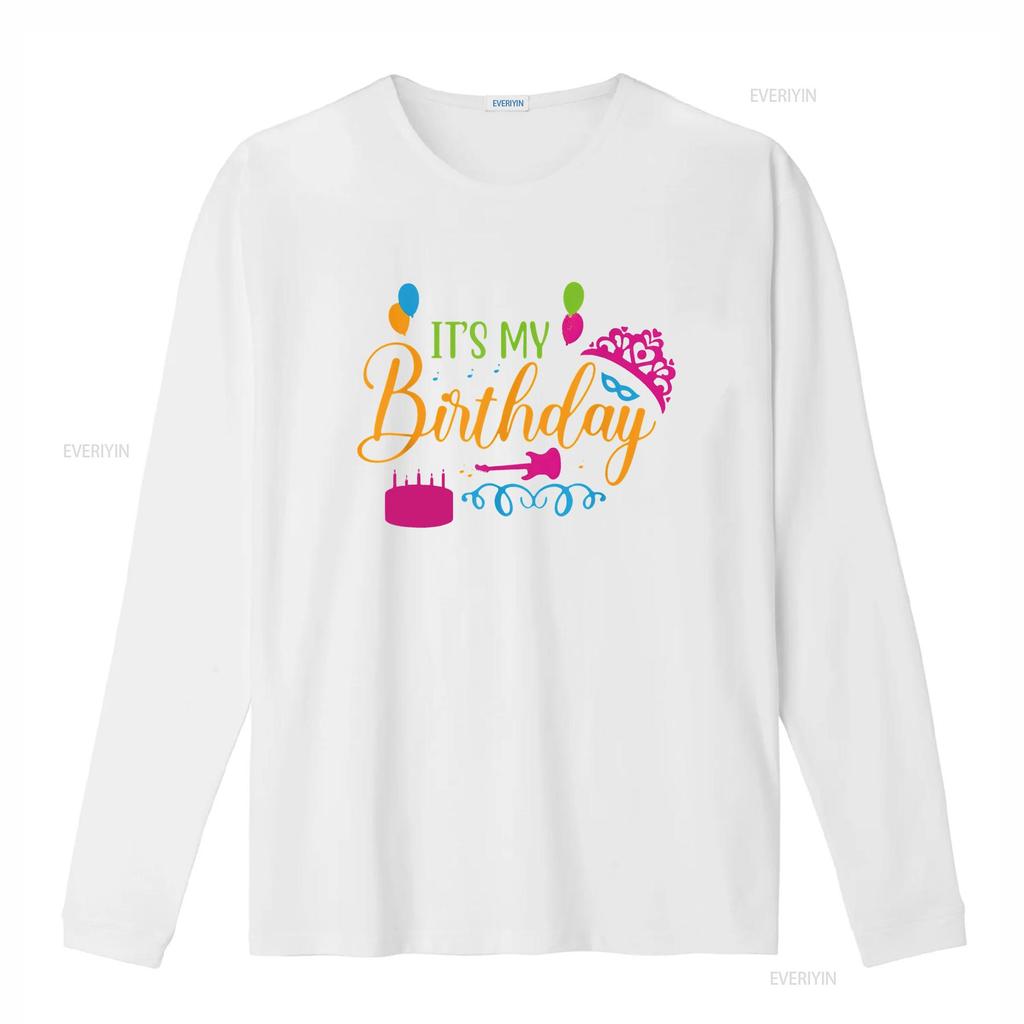 Женская футболка It s My Birthday Happy винтажная стираная мужская дышащая с принтом мягкая эластичная удобная немного