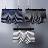 3pcs Stripe Sexy Men Underwear Boxer Shorts Panties Seamless Male Underwear Boxers Mens Underpants Bikini Lingerie Man Basic