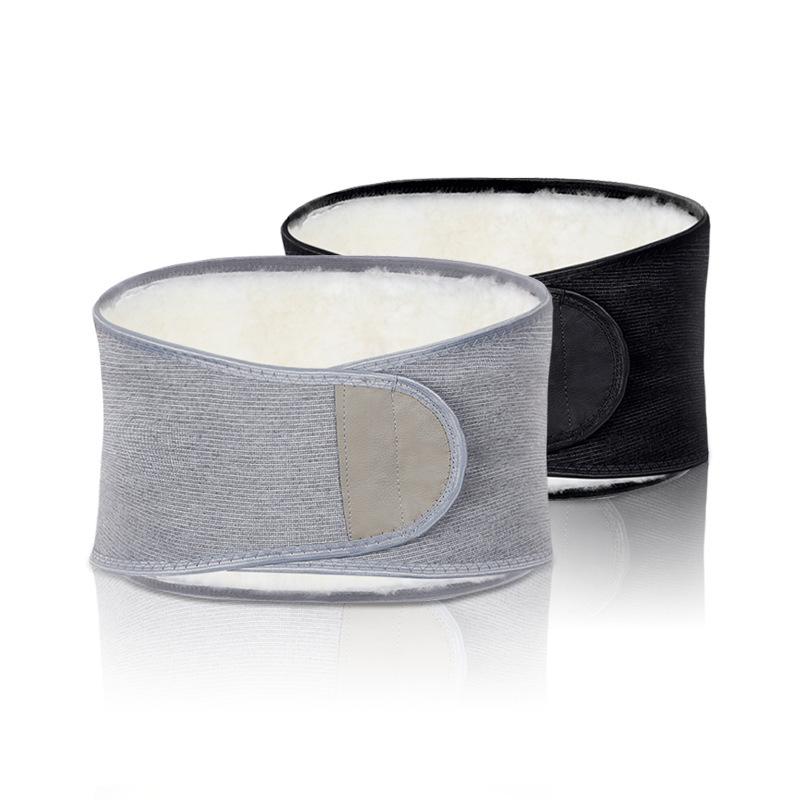 Осенне-зимний шерстяной поясной ремень регулируется для мужчин и женщин, чтобы согревать, защищать живот пожилых людей, согревать живот и холодную талию.