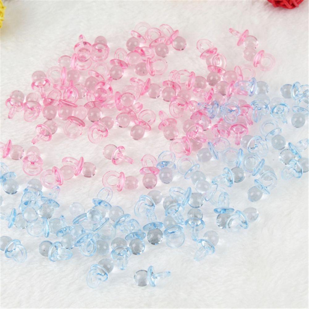 Gift Gender Reveal DIY Table Scatter Party Favors Baby Pacifier Baby Shower Decoration Cake Decor