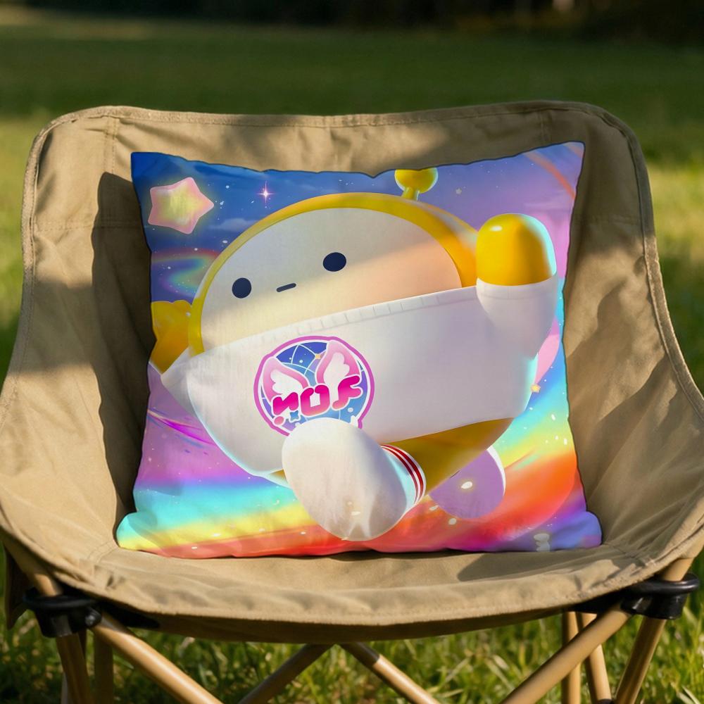 Game Eggy PartyY Cushion Cover Soft Reversible  Durable Pillow Cover  MultiScene Use for Home  Car Daily Comfort