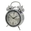 Alarm Mechanical Clock Loud Double Bells Metal Alarm Clock Power Supply