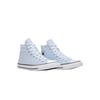 Converse All Star удобные тонкая подошва амортизирующие износостойкие высокие кеды для скейтборда для мужчин и женщин светло-голубые