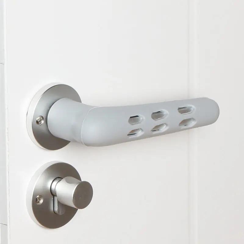 Силиконовая накладка на ручку двери для защиты от столкновений, защитное покрытие для безопасности детей